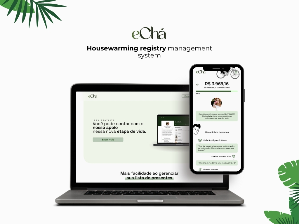 eCha project, housewarming registry management system