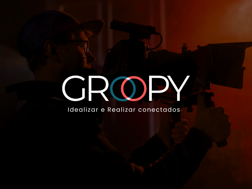 Branding for Groopy, digital platform for freelancing in the audiovisual market